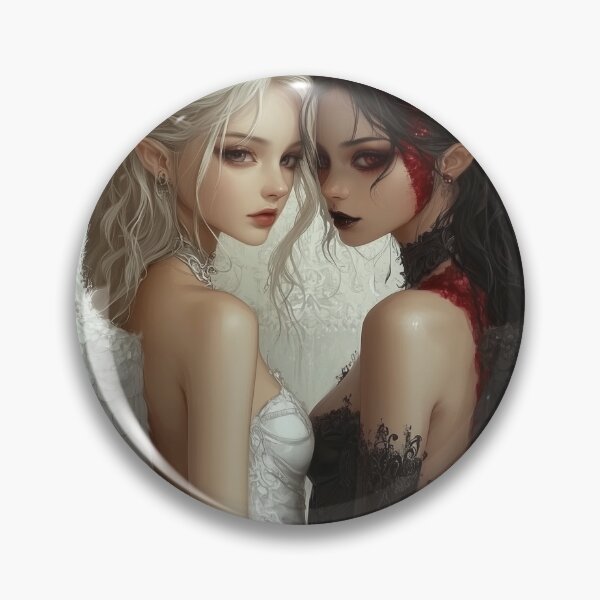 Item preview, Angel and Demon designed and sold by CursedbyLilith.