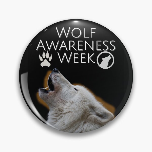 Item preview, Celebrate Wolf Awareness Week Wildlife Nature Design designed and sold by EarthArtDesigns.