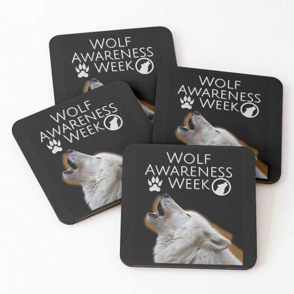 Item preview, Celebrate Wolf Awareness Week Wildlife Nature Design designed and sold by EarthArtDesigns.