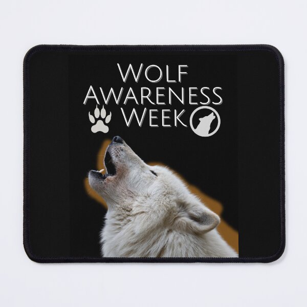 Item preview, Celebrate Wolf Awareness Week Wildlife Nature Design designed and sold by EarthArtDesigns.