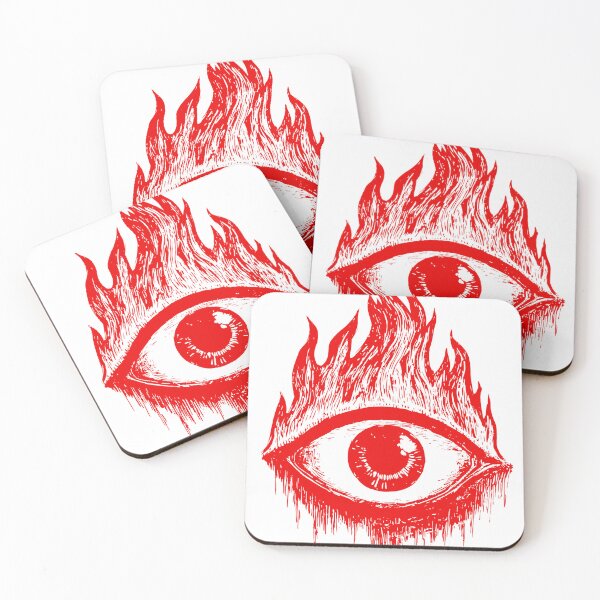 Item preview, Burning Red Eye designed and sold by shafranietz.