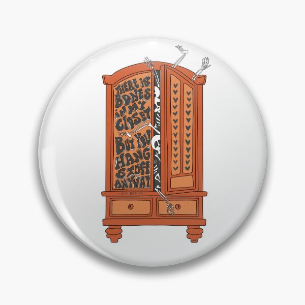 Item preview, Halloween “Bones In My Closet” designed and sold by KingsQueen33.