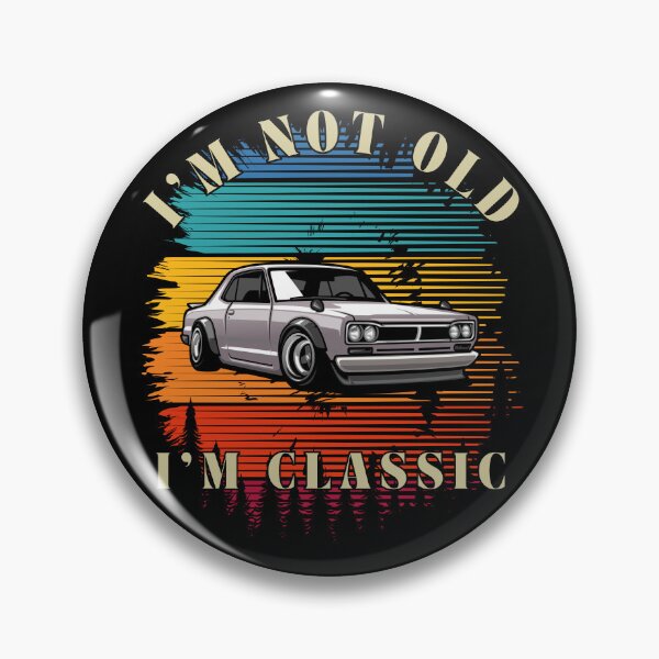 Item preview, retro classic vintage car JDM gift designed and sold by SkiiDesign.