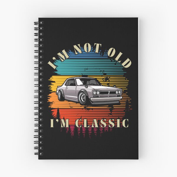 Item preview, retro classic vintage car JDM gift designed and sold by SkiiDesign.