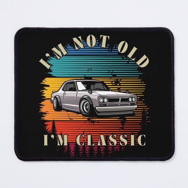 Item preview, retro classic vintage car JDM gift designed and sold by SkiiDesign.