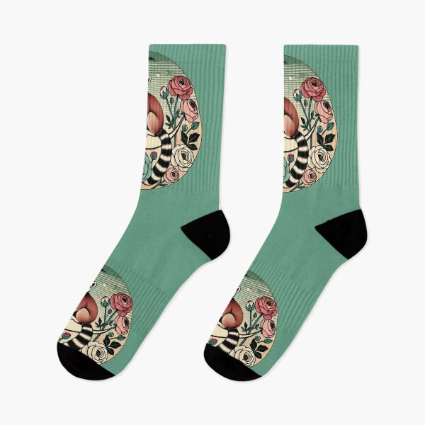 Item preview, Floral Lemur designed and sold by FrictionMaxxing.
