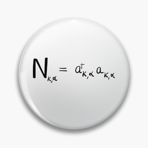 Item preview, Number Operator Quantum Mechanics Equation  designed and sold by Preety Padhiyar.