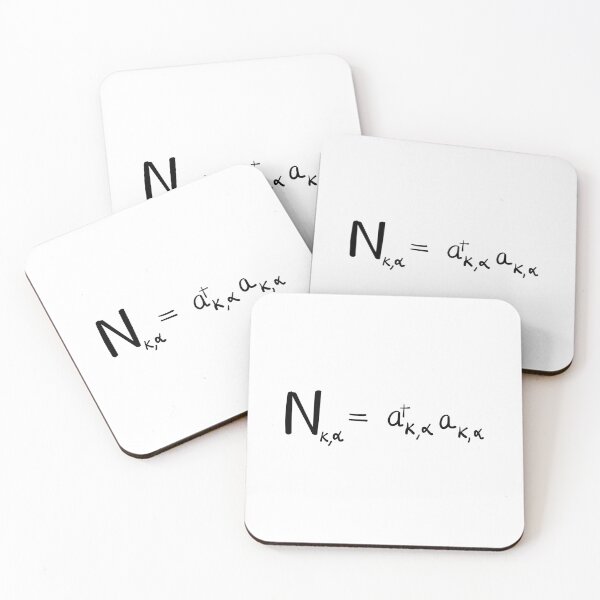 Item preview, Number Operator Quantum Mechanics Equation  designed and sold by Preety Padhiyar.