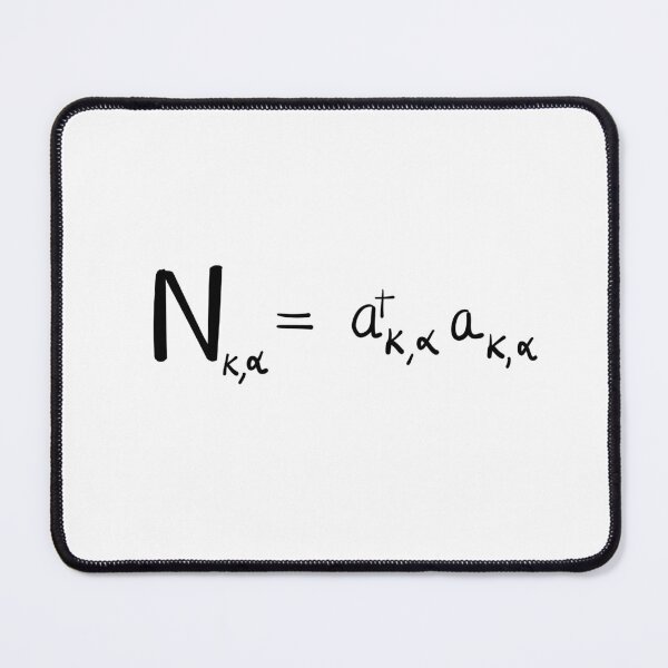 Item preview, Number Operator Quantum Mechanics Equation designed and sold by Preety Padhiyar.