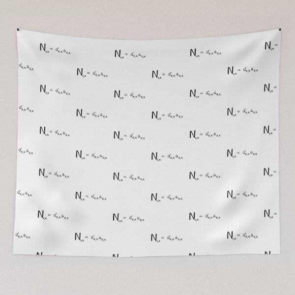Item preview, Number Operator Quantum Mechanics Equation  designed and sold by Preety Padhiyar.