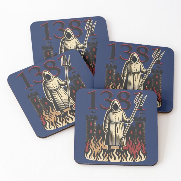 Item preview, 1381 Peasants' Revolt: Fire and Fortress Medieval Design designed and sold by leyfinder.