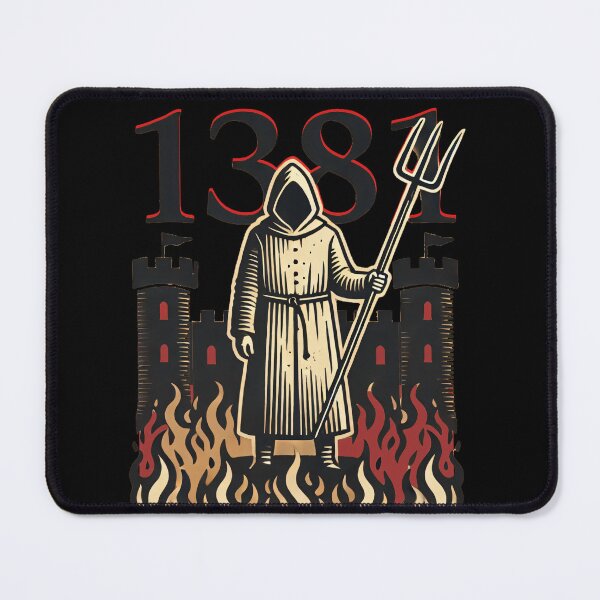 Item preview, 1381 Peasants' Revolt: Fire and Fortress Medieval Design designed and sold by leyfinder.