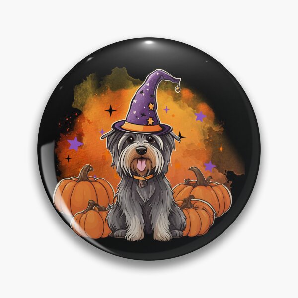 Item preview, Skye Terrier Halloween Wizard Dog – Adorable Skye Terrier in Wizard Costume for Halloween designed and sold by GoodyPaws.