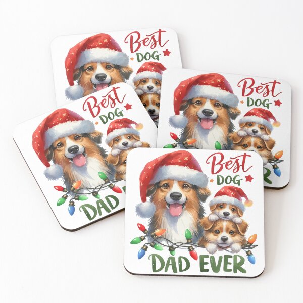 Item preview, Dog Dad, Merry Christmas Dog Dad designed and sold by ryanapples2.