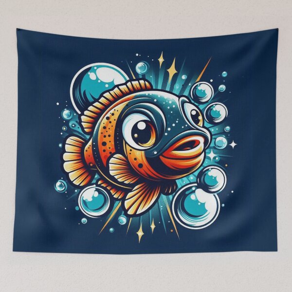Item preview, Personality in Every Scale: The Bold Oscar Fish designed and sold by communedesigns.