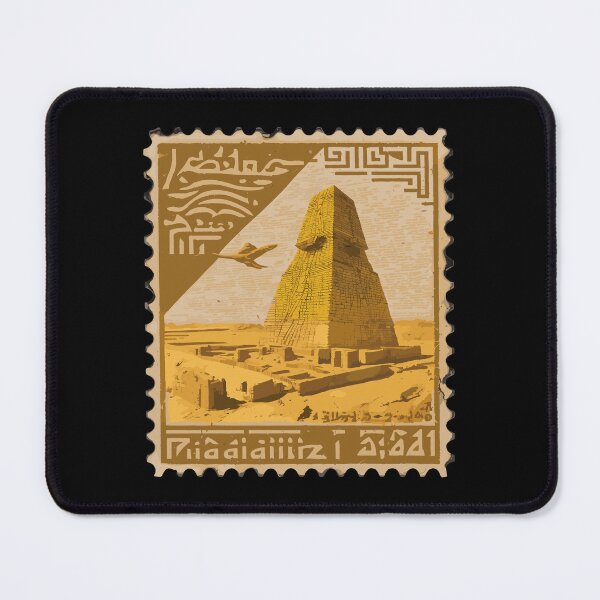Item preview, Anunakiz Ziggurat of Aqar Quf Anunnaki Stamp designed and sold by Anunnaki777.