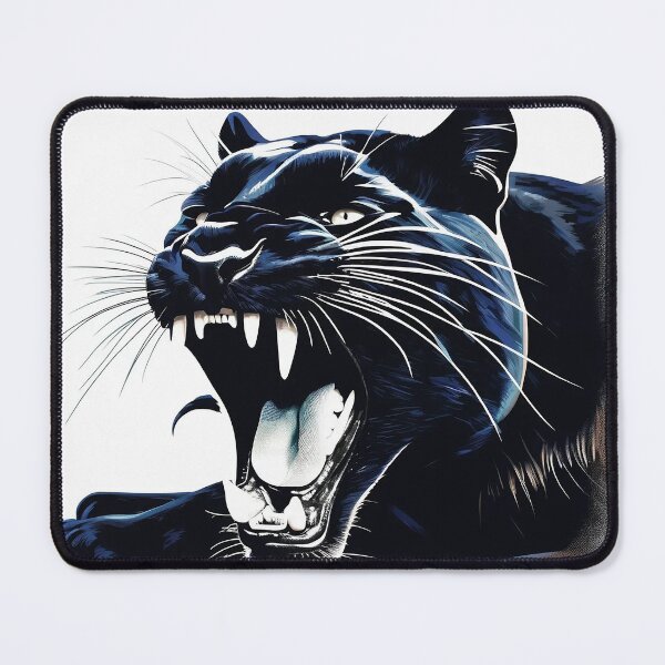 Item preview, Panther showing teeth designed and sold by kasha-shadow.