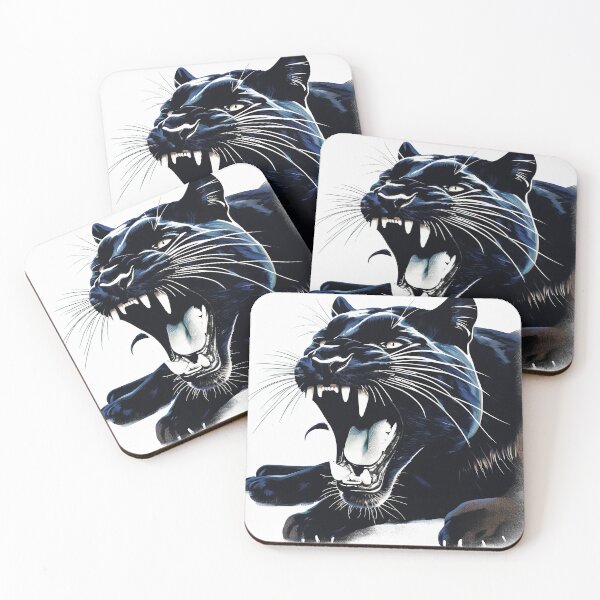 Item preview, Panther showing teeth designed and sold by kasha-shadow.