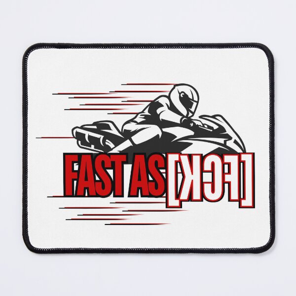 Item preview, [Fast As Fck] Red|Black Dsgn designed and sold by StayLitDsgn.