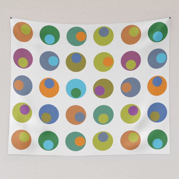 Item preview, Modern Retro Circles designed and sold by Hugh Whyte.