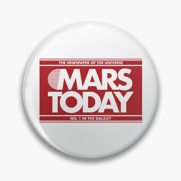 Aperçu de l'œuvre Mars aujourd'hui créée et vendue par CargoHoldDesign.