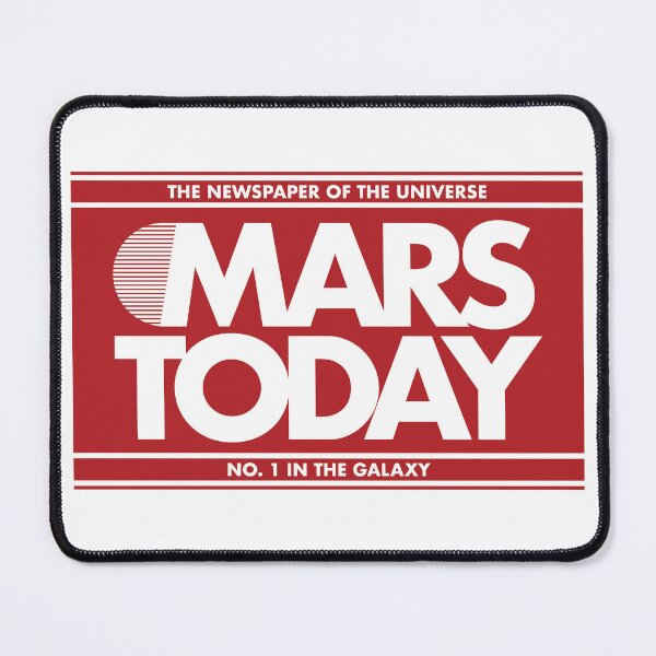 Item preview, Mars Today designed and sold by CargoHoldDesign.