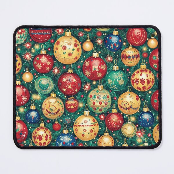 Item preview, Christmas Bauble Pattern designed and sold by NicolasGlowArt.