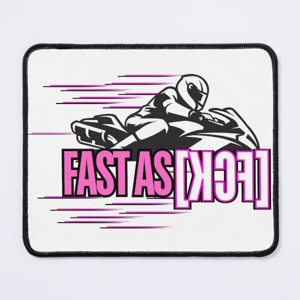 Item preview, [Fast As Fck] Pink|Black Dsgn designed and sold by StayLitDsgn.