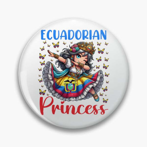 Item preview, Ecuadorian Princess Dabbing for girls & kids designed and sold by NUMAcreations.