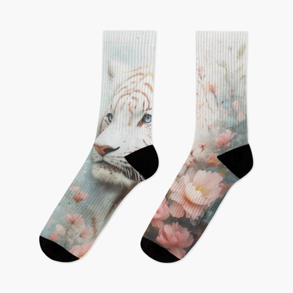 Item preview, The Fierce Grace of the White Tiger designed and sold by AshiraCreations.