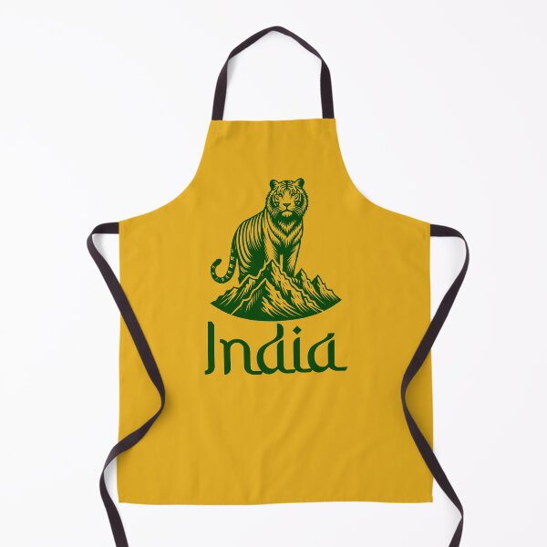 Item preview, INDIA - Green - National Animal Royal Bengal Tiger - Cultural Pride designed and sold by Darling DeDe.