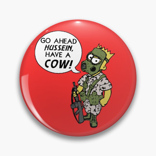 Item preview, Bart Hussein designed and sold by StapleTapeworms.