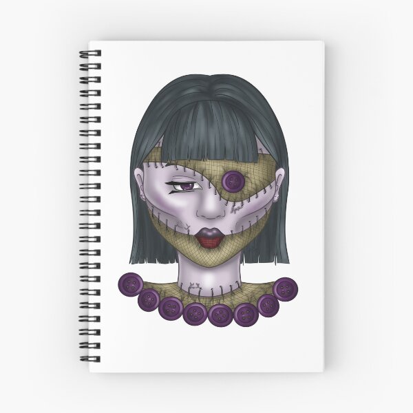 Item preview, Hybrid rag and porcelain stitched doll nb designed and sold by AssortedDrawings.