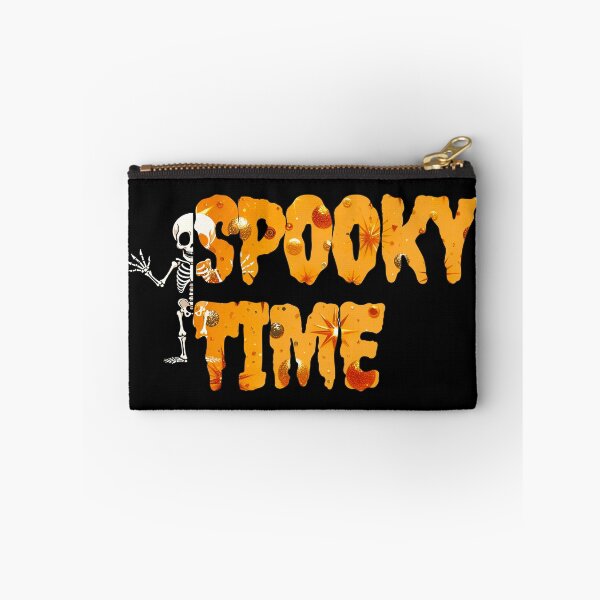 Item preview, Spooky Time Halloween Skeleton Split Design designed and sold by SideKickCreates.