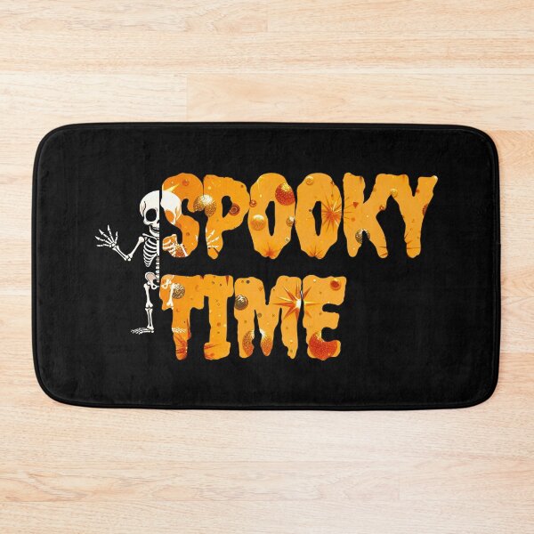 Item preview, Spooky Time Halloween Skeleton Split Design designed and sold by SideKickCreates.