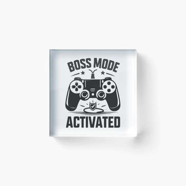 Item preview, Boss Mode Activated designed and sold by Frank Ring.
