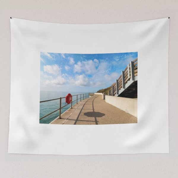 Item preview, Along the Seawall at Lyme Regis Dorset designed and sold by Dorset Girl.
