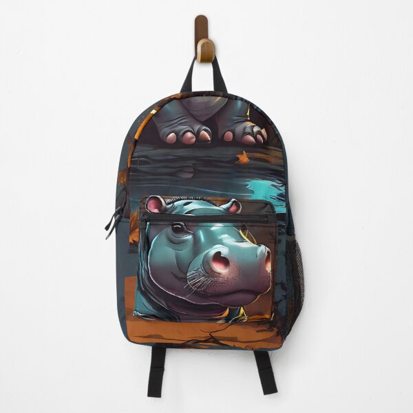 Item preview, Halloween Theme Baby Hippo v2 designed and sold by Marcicev-Bojan.