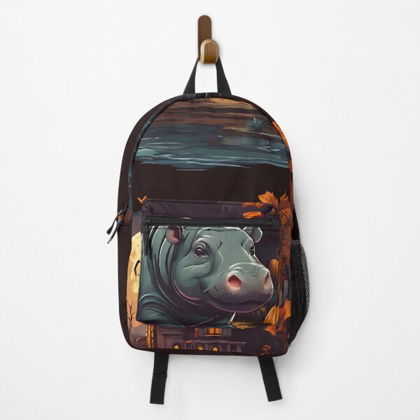 Item preview, Halloween Theme Baby Hippo designed and sold by Marcicev-Bojan.