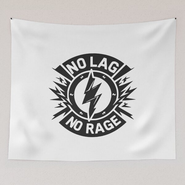 Item preview, No Lag No Rage designed and sold by Frank Ring.
