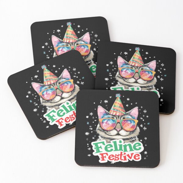 Item preview, Festive Feline: Chrismas Cat designed and sold by printmala.