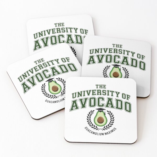 Item preview, The University of Avocado - Funny College Parody Design - Vegan Gift - Vegetarian designed and sold by ArtfullyJua.