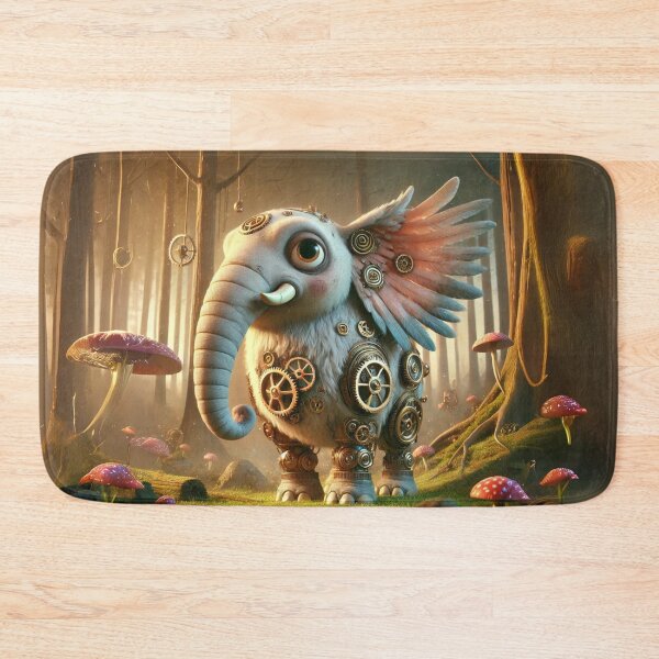 Item preview, Steampunk Elephant Bird designed and sold by Sillytoe.
