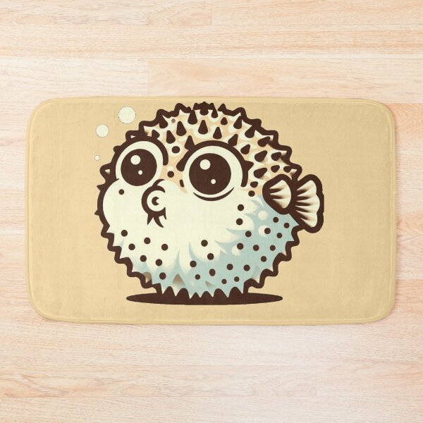 Item preview, Inflate Your Joy: The Playful Pufferfish designed and sold by communedesigns.