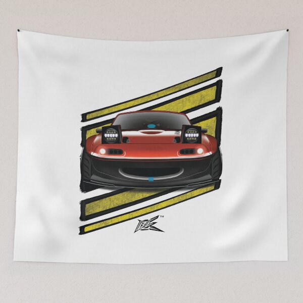 Item preview, mazda miata na first gen widebody black orange  designed and sold by NaquashM.