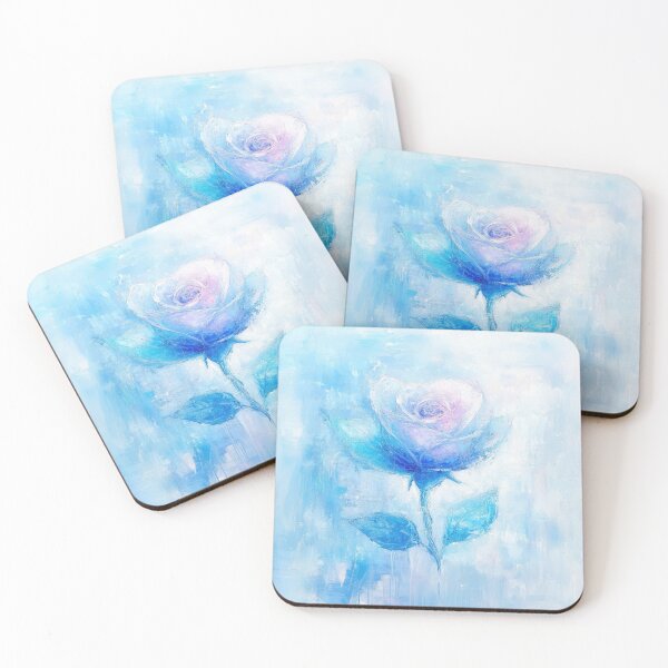 Artikelvorschau, Neblige blaue Rose entworfen und verkauft von riquishop.