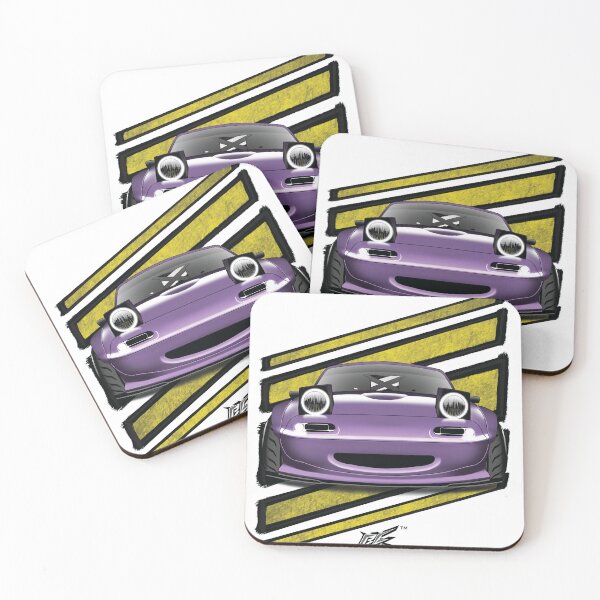 Item preview, mazda miata na first gen widebody purple  designed and sold by NaquashM.