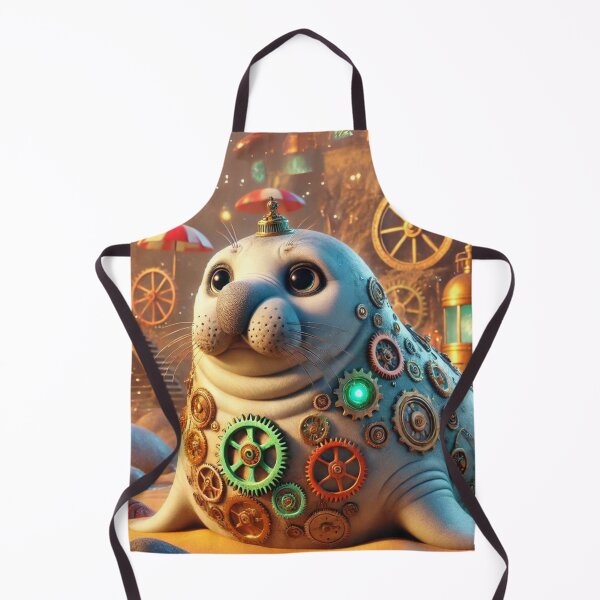 Item preview, Steampunk Elephant Seal designed and sold by Sillytoe.