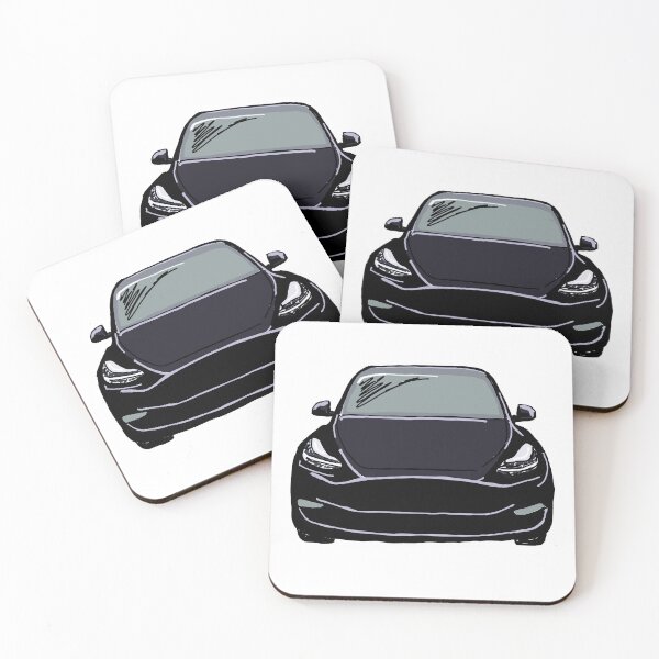 Item preview, Black Electric SUV Vehicle Drawing Sketch designed and sold by laughingwillows.