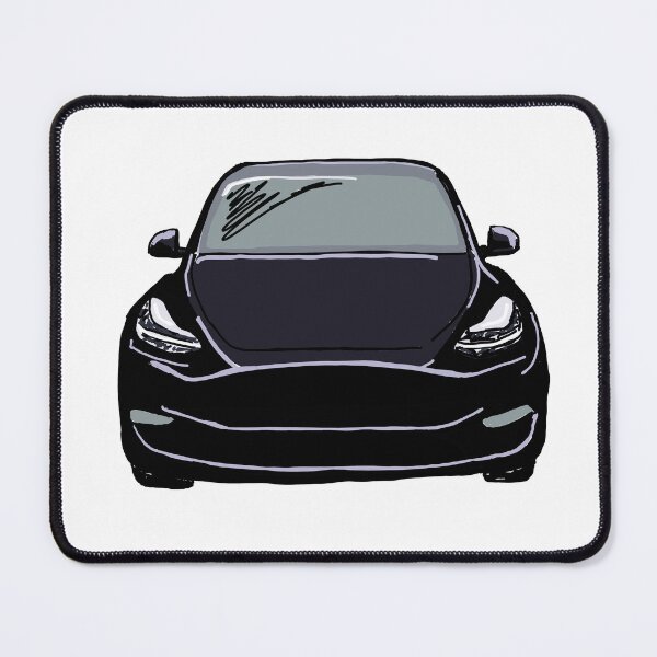 Item preview, Black Electric SUV Vehicle Drawing Sketch designed and sold by laughingwillows.